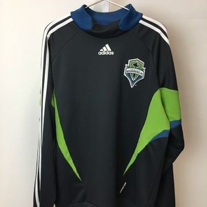 Adidas Seattle Sounders Warm-Up Pullover